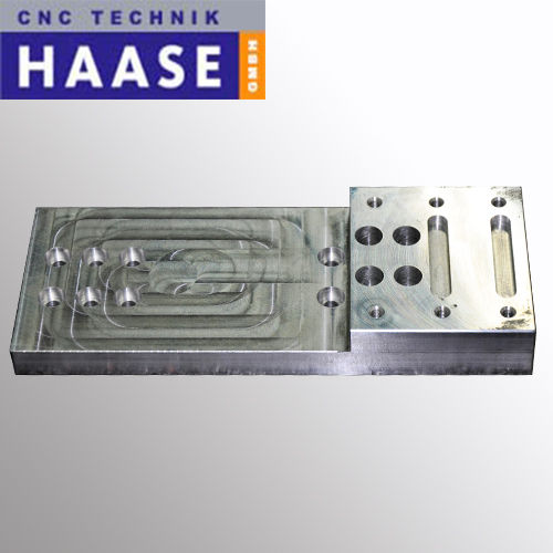 Adapterplatte für Elte Spindeln auf Haase CNC Fräsen