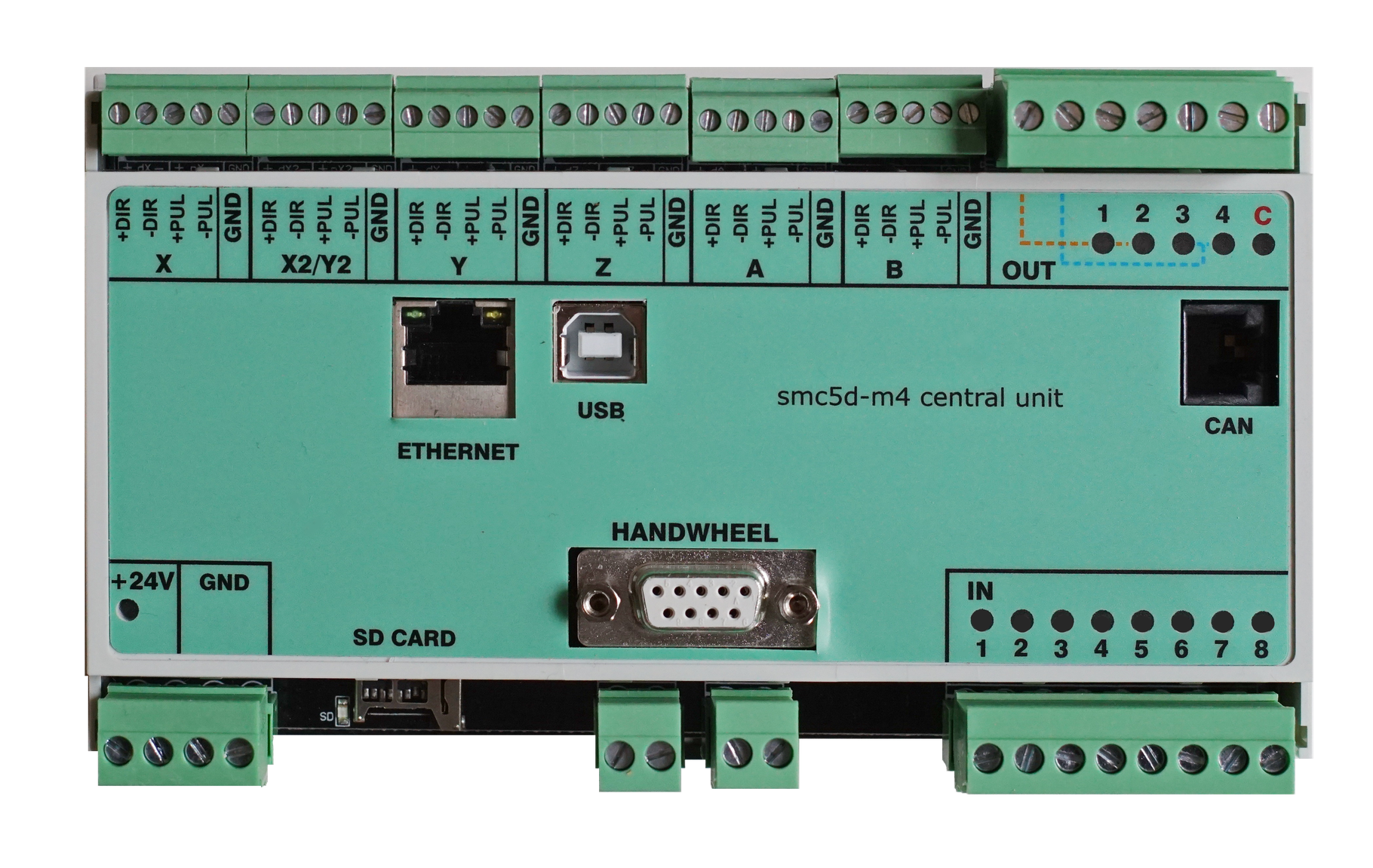 CNC Controller smc5d-m4 pro mit LAN 