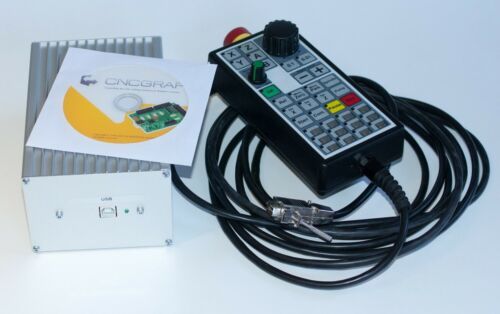 CNC Controller inkl. Handrad als Set mit  CNC Graf7 Pro